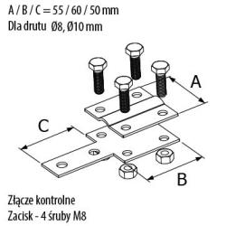 Złącze kontrolne - R.8060 Pawbol