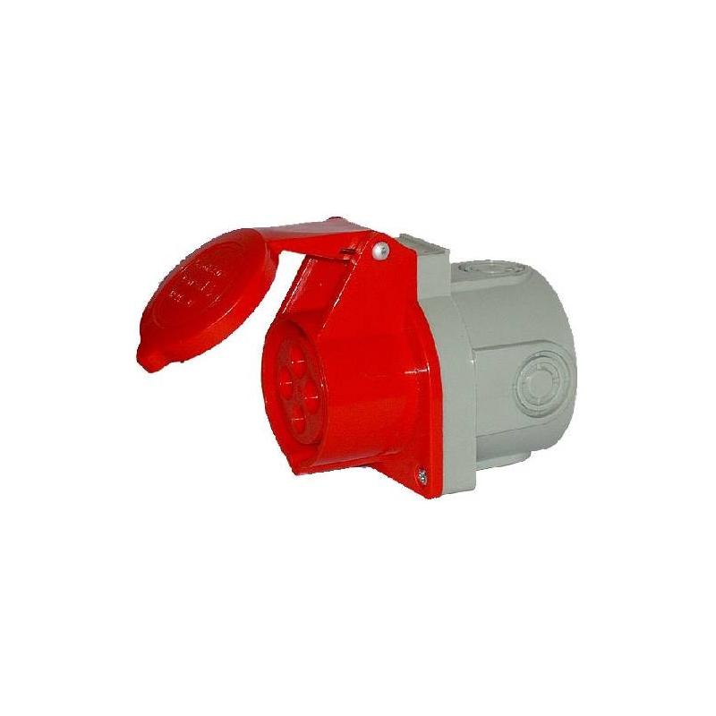 Gniazdo siłowe podtynkowe 16A 400V 4p - Tarel