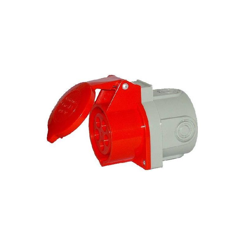 Gniazdo siłowe podtynkowe 16A 400V 5p - Tarel