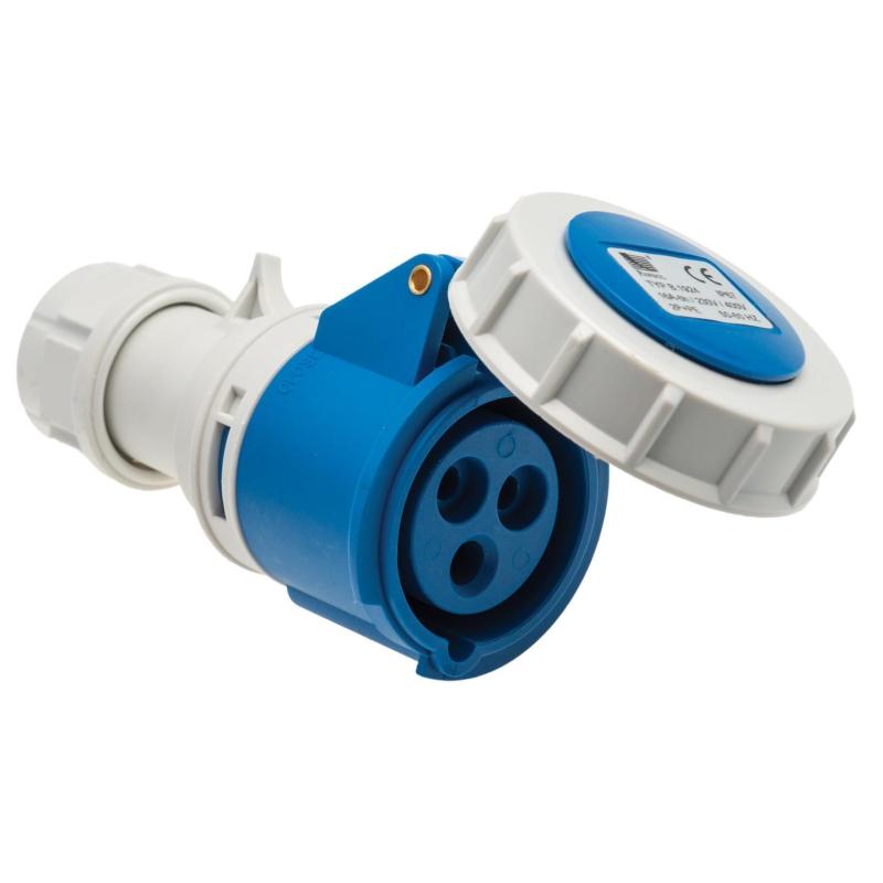 Gniazdo siłowe przenośne 16A 250V 3p IP67