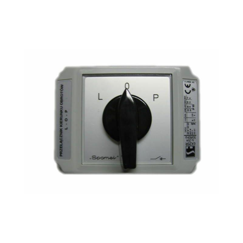 Łącznik krzywkowy w obudowie 25A (L-0-P)