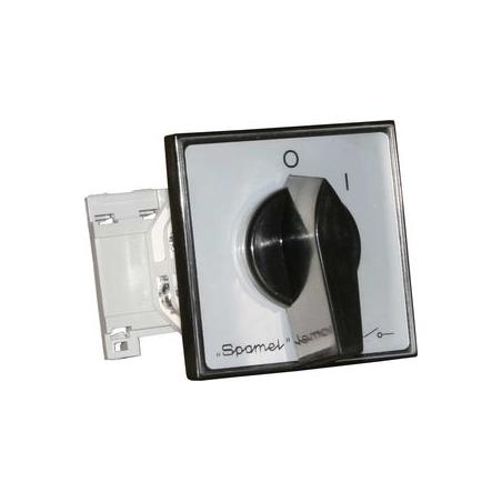 Łącznik krzywkowy mocowany na szynę 16A (0-1) Spamel