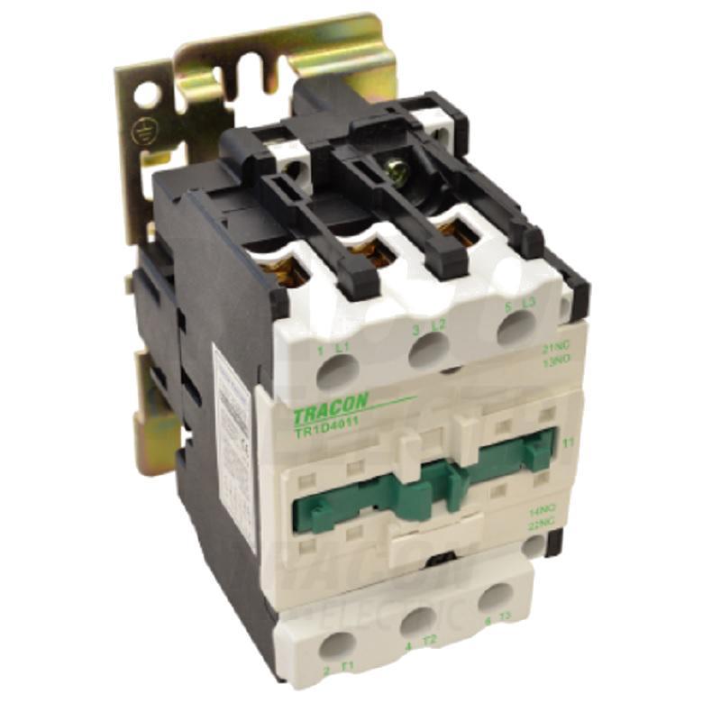 Stycznik 50A 400V 3NO+(1NO+1NC) - TR1D5011V7