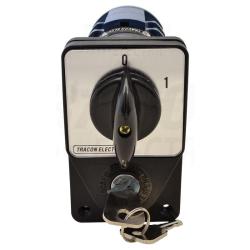 Wyłącznik główny bez obudowy z kluczem 0-1 63A TKFK-63 Tracon Electric