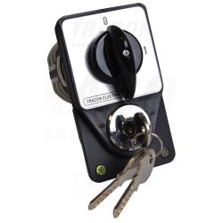 Wyłącznik główny bez obudowy z kluczem 0-1 63A TKFK-63 Tracon Electric