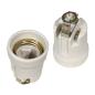 Oprawka ceramiczna E27 LH-E27D z uchwytem dolnym gwintowanym