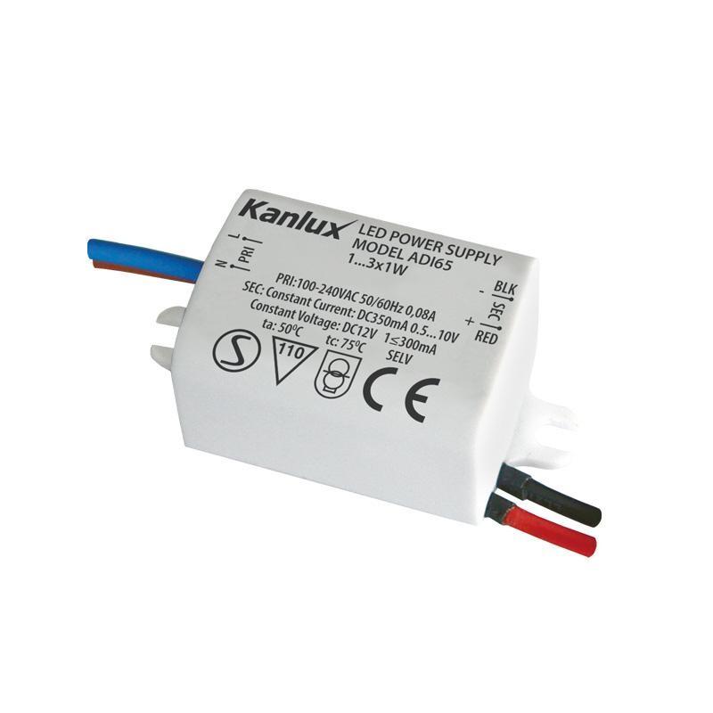Zasilacz elektroniczny LED 0,5-10V 3W ADI 350