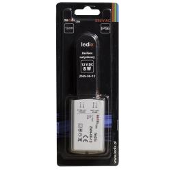 Zasilacz LED natynkowy 8W 12V DC - ZNN-08-12 Zamel
