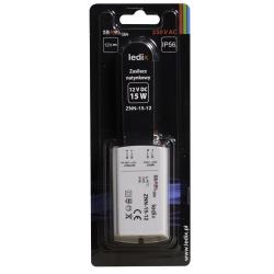 Zasilacz LED natynkowy 15W 12V DC - ZNN-15-12 Zamel