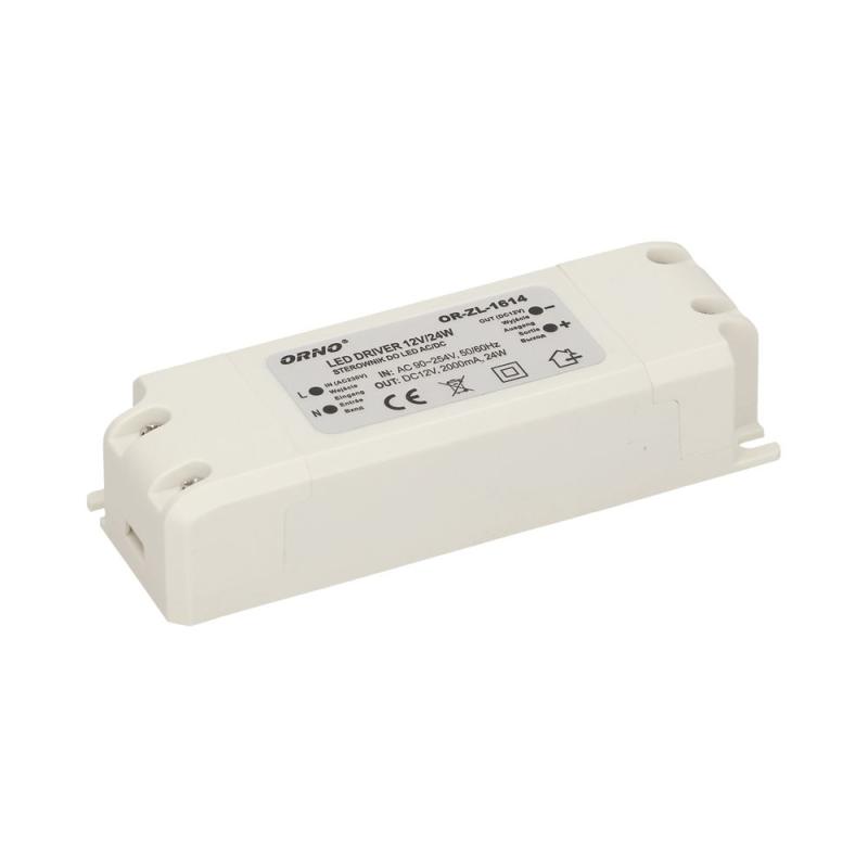 Zasilacz LED 24W 12V DC IP20 - OR-ZL-1614