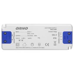 Zasilacz LED płaski 50W 12V DC IP20 - OR-ZL-1652 Orno