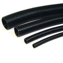 Peszel - rura karbowana z polietylenu, czarna 18x22 Elektroplast Stróża