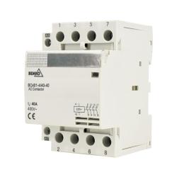 Stycznik BC401 4P 63A 230V 4NO TYP 40 Bemko