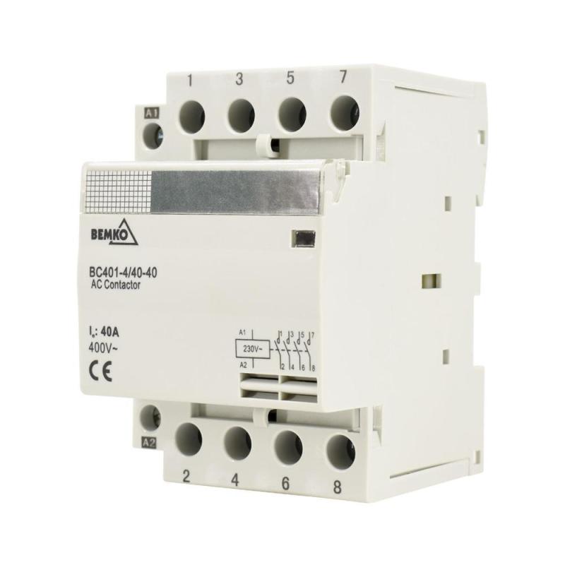Stycznik BC401 4P 63A 230V 4NO TYP 40