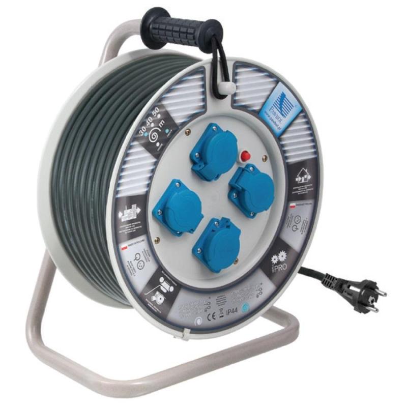 Przedłużacz na bębnie 4xGZ16A 3x1,5 50m igielit