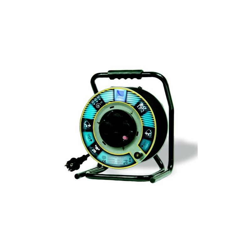 Przedłużacz na bębnie 4xGZ16A 3x1,5 40m guma