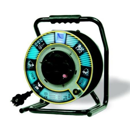 Przedłużacz na bębnie 4xGZ16A 3x2,5 30m guma