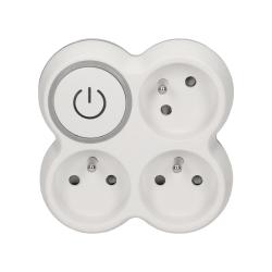 Rozgałęźnik 3x2P+Z z wyłącznikiem OR-AE-1378 Orno