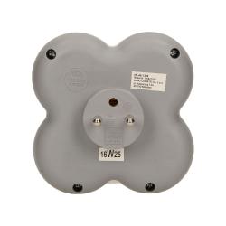 Rozgałęźnik 3x2P+Z z wyłącznikiem OR-AE-1378 Orno