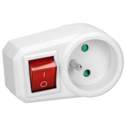 Rozgałęźnik 2P+Z z wyłącznikiem OR-AE-13188 Orno