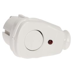 Wtyczka boczna z wyłącznikiem AWA-ŁK i diodą 230V Karpicko