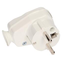 Wtyczka boczna z wyłącznikiem AWA-ŁK i diodą 230V Karpicko