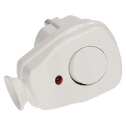 Wtyczka boczna z wyłącznikiem AWA-ŁK i diodą 230V Karpicko