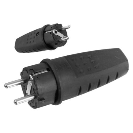 Wtyczka gumowa przenośna UNI-SCHUKO D.3158L 250V Pawbol