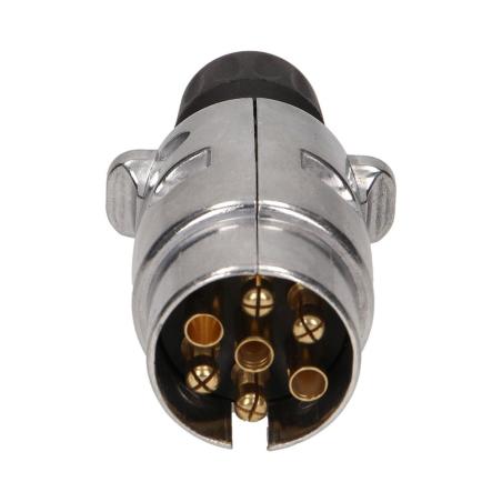 Wtyczka przyczepy aluminiowa 7 pinów 12/24V OR-AE-1385