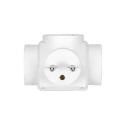 Rozgałęźnik 3x2P+Z biały OR-AE-13184 Orno