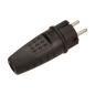 Wtyczka gumowa prosta z uziemieniem OR-AE-1315 250V