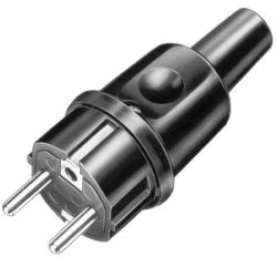 Wtyczka gumowa 16A Uni-Schuko IP44 AEP
