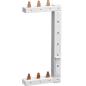 Szyna grzebieniowa pionowa 3P do MCB, 2-rzędowa, prawa, KCL363R