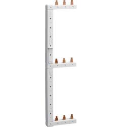 Szyna grzebieniowa pionowa 3P do MCB, 3-rzędowa, lewa, KCL368L Hager Polo