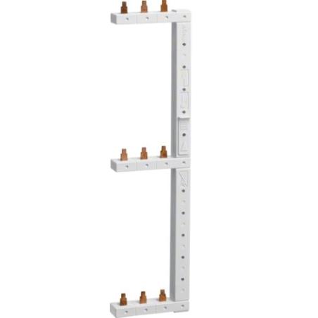 Szyna grzebieniowa pionowa 3P do MCB, 3-rzędowa, prawa, KCL368R Hager Polo