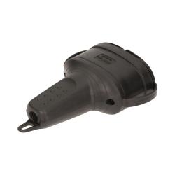 Bryzgoszczelne, podwójne gniazdo gumowe 2P+Z, IP44 OR-AE-13117 Orno