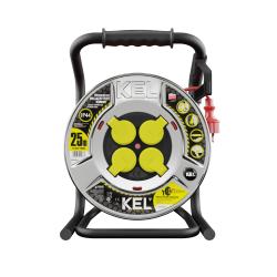 Przedłużacz bębnowy HEAVY LINE 25M 3x1,5 H05RR-F KEL