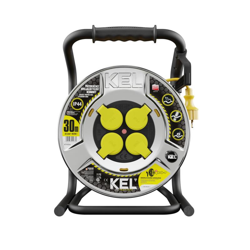 Przedłużacz bębnowy  HEAVY LINE 30M 3x1,5 H07RN-F