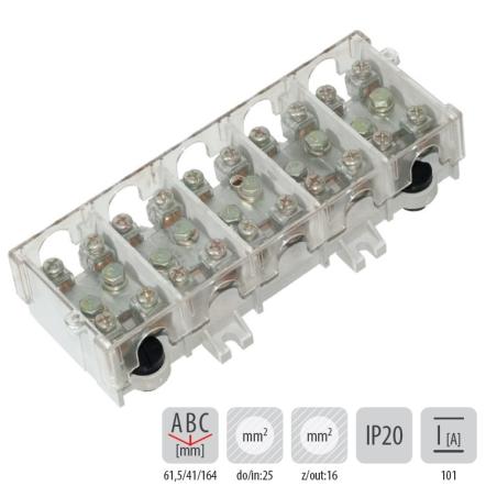 Kostka z osłoną LG 5x25/16