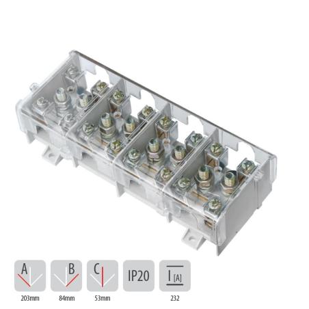Kostka z osłoną LG 4x95/35