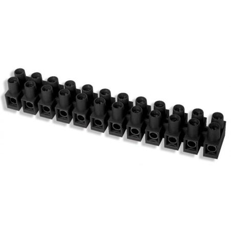 Listwa zaciskowa czarna 12 torowa - 10mm2 (LTA12-10.0d) Simet