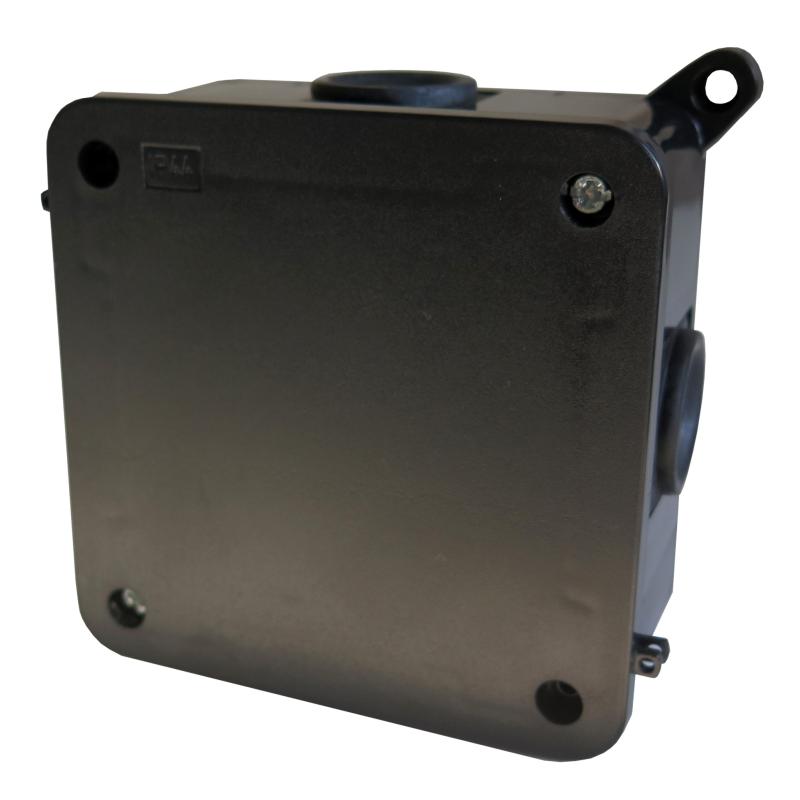 Puszka natynkowa 100x100 12PHS-5 czarna