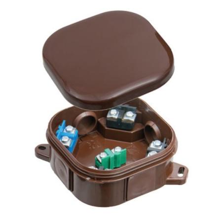 Puszka natynkowa PH 92x92 klik brązowa - A.0020BR