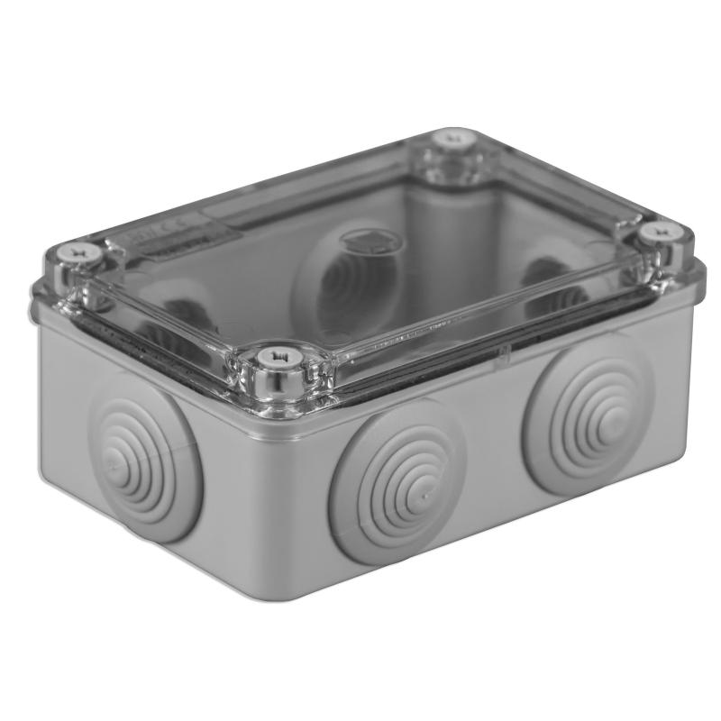 Puszka natynkowa S-Box 206-P - 120x80x50, 6 dławików, IP65