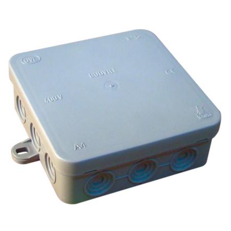 Puszka natynkowa elastyczna A4 100x100x40 IP54