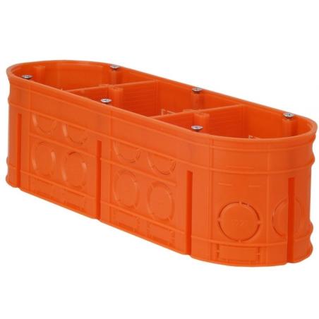 Puszka podtynkowa trzypolowa 3x60, Multiwall - M3x60F
