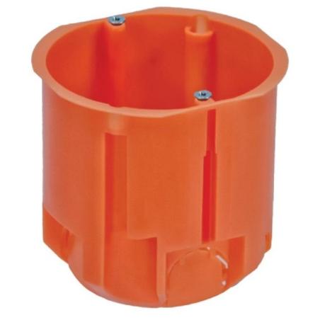Puszka podtynkowa 60 głęboka z wkrętami, łączeniowa - A.0006P/68