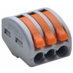 Złączka otwierana 3x0,75-4mm - OVO2,5-3 - Tracon