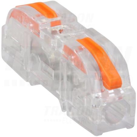 Złączka otwierana przezroczysta 2 × 0.5-4mm - OVOTT11 - Tracon