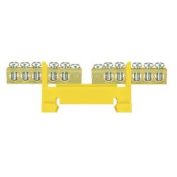 Listwa zaciskowa ochronna LZ10 żółty Pawbol
